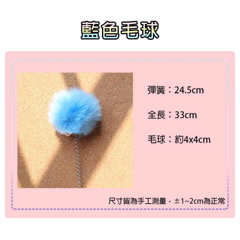 藍色毛球